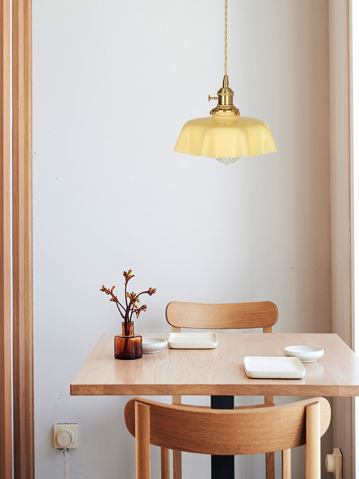 Mint Green French Pendant Lamp