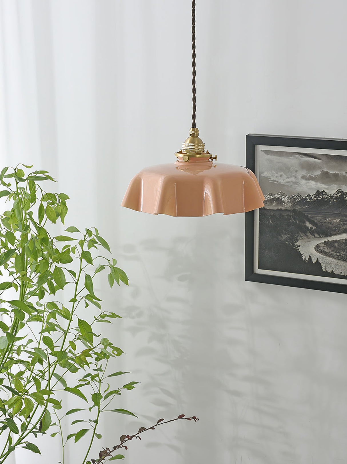 Mint Green French Pendant Lamp