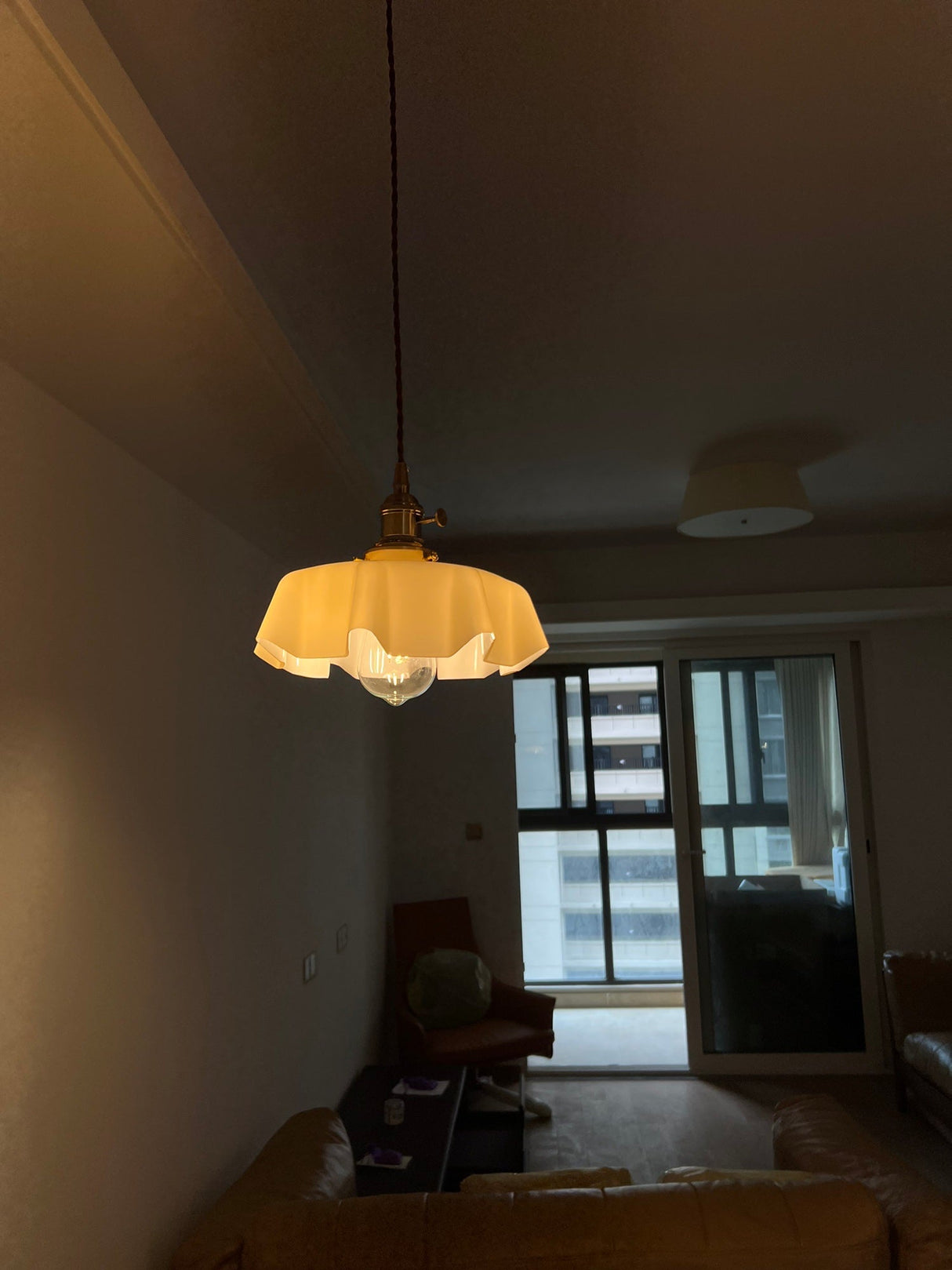 Mint Green French Pendant Lamp
