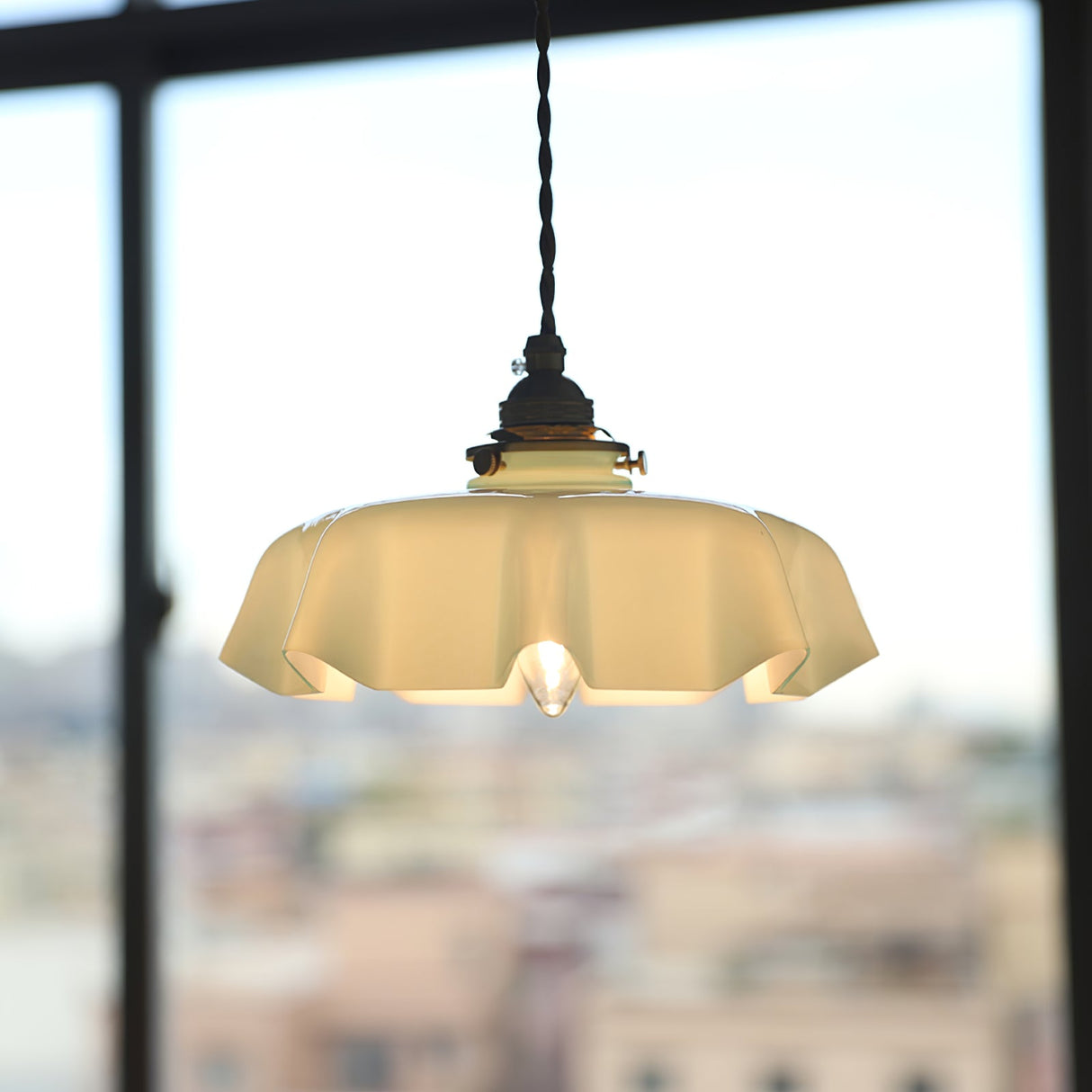 Mint Green French Pendant Lamp