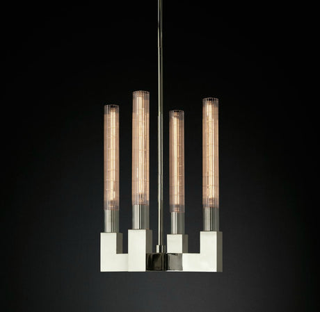 Brass Linear Chandeliers