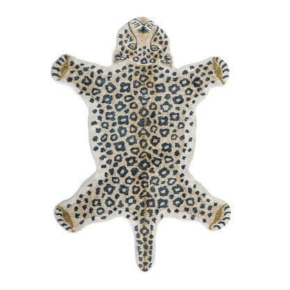 Carton Leopard Bedroom Mat