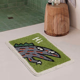 Cartoon Little Dinosaur Sayhi Bath Mat