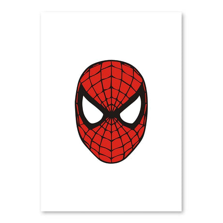 Kids Cartoon Superhero Batman Superman Wall Art Poster Print