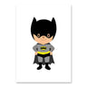 Kids Cartoon Superhero Batman Superman Wall Art Poster Print