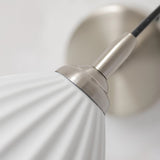 Ceramic Ribbed Wall light