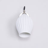 Ceramic Ribbed Wall light