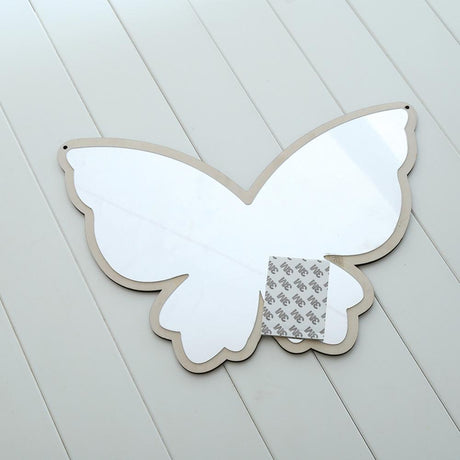 Children Decorative Mirror Baby Room Rabbit Bowknot Wall Frame Creative Home Art Decoration