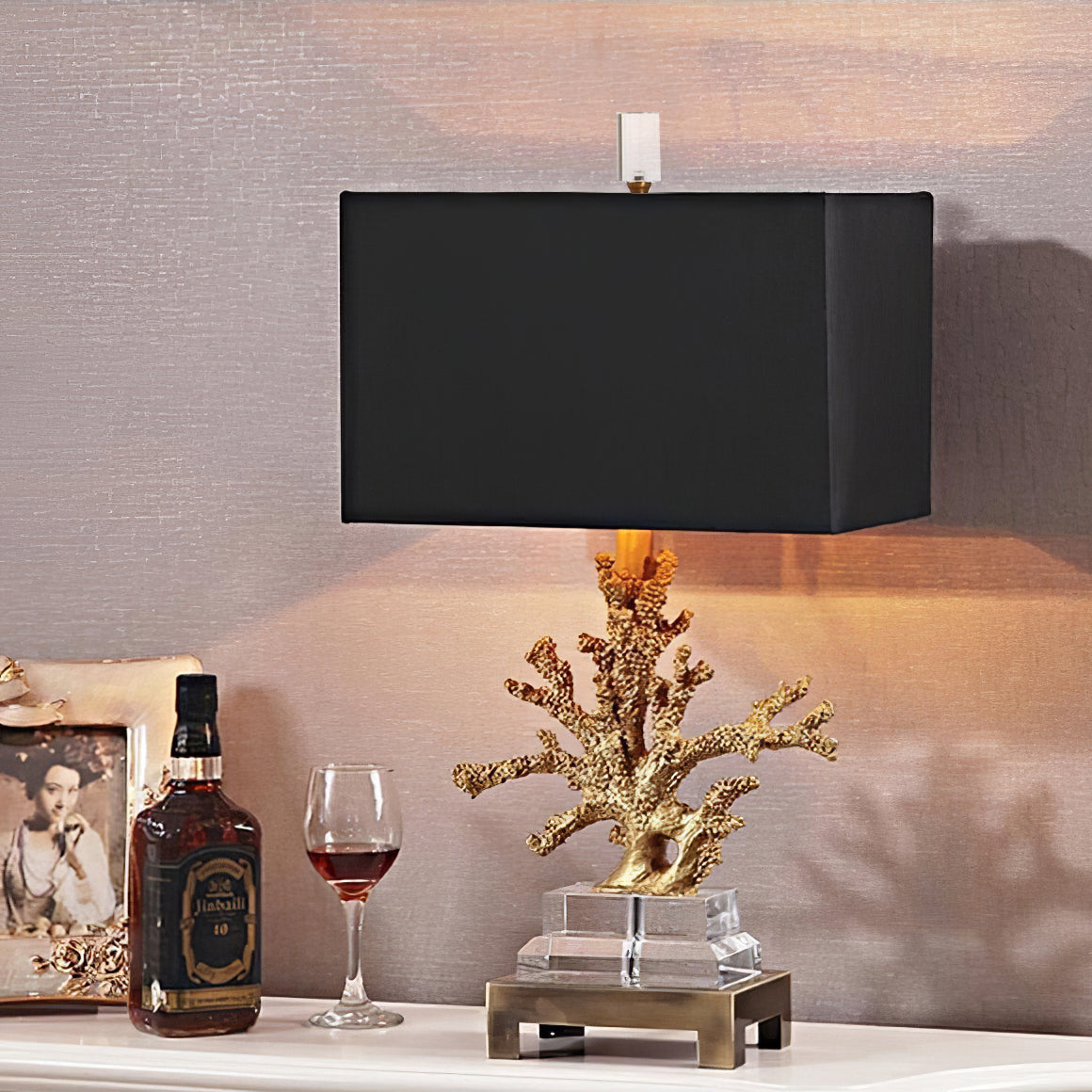 Coral Table Lamp
