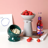 Modern Spiky Ceramic Fruit Snack Bowl Ornaments