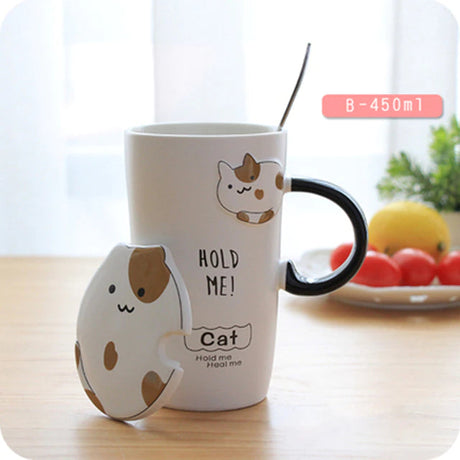 Couple Cat Ceramic Cup