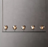 Crystal Ball Linear Chandelier