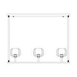 Crystal Ball Linear Chandeliers
