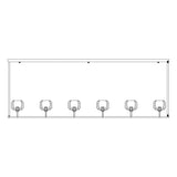 Crystal Ball Linear Chandeliers