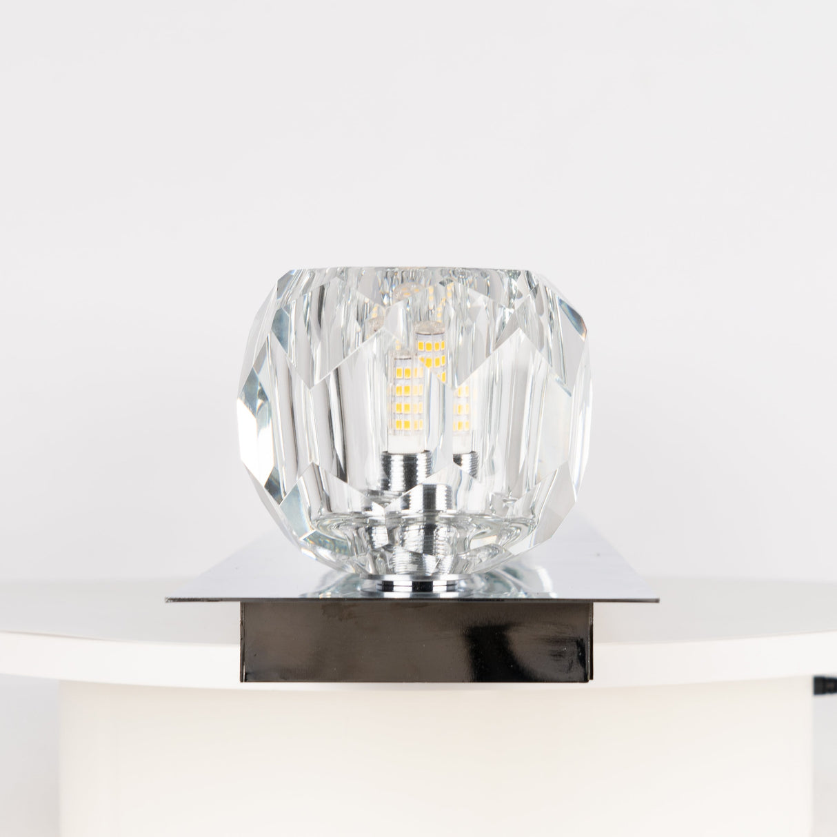Crystal Ball Sconce
