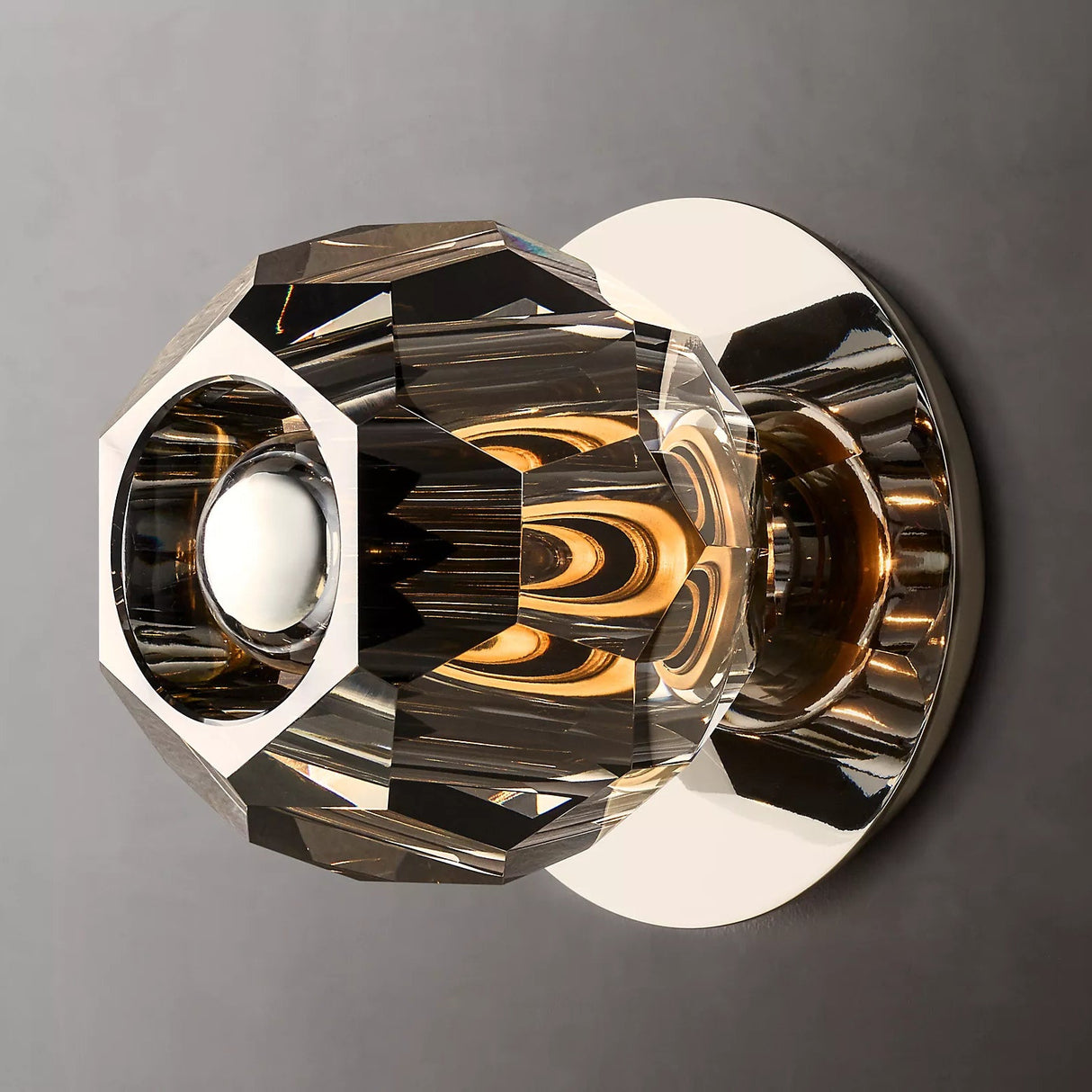 Crystal Ball Sconce