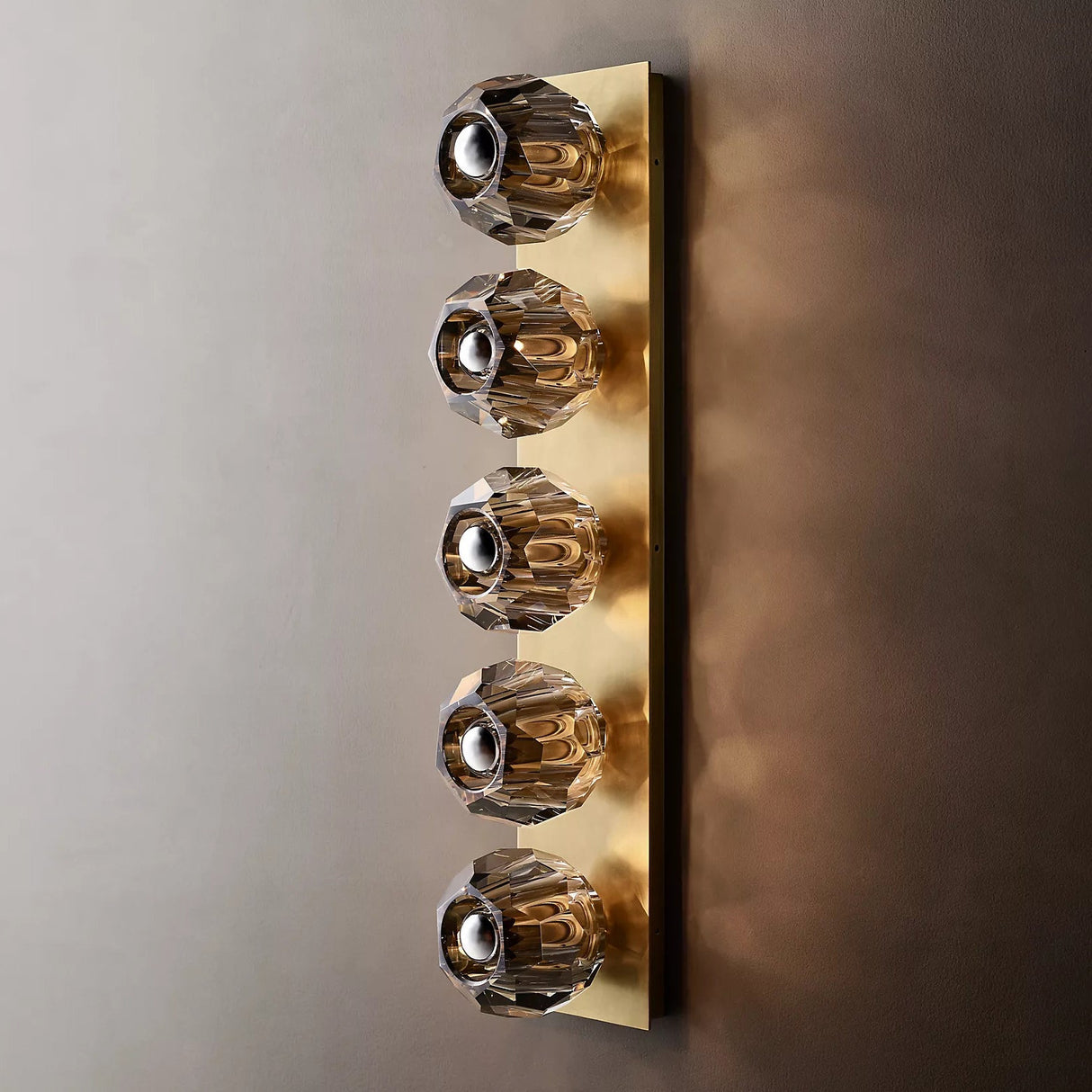 Crystal Ball Sconce