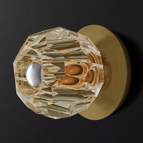 Crystal Ball Sconce