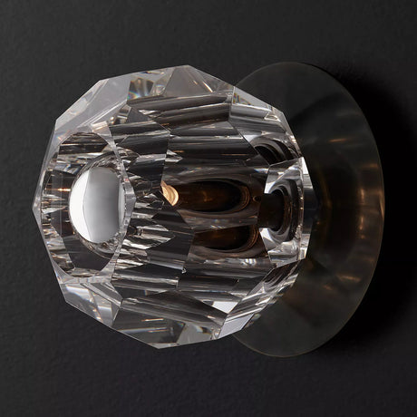Crystal Ball Sconce