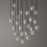 Crystal Ball Cluster Chandeliers