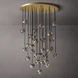 Crystal Ball Cluster Chandeliers