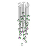 Crystal Ball Cluster Chandeliers
