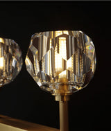 Crystal Ball Linear Chandelier