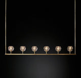Crystal Ball Linear Chandelier