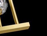 Crystal Ball Linear Chandelier