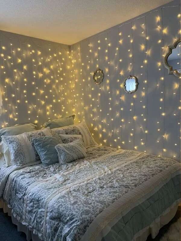 Curtain Decor String Light With 200pcs Bulb