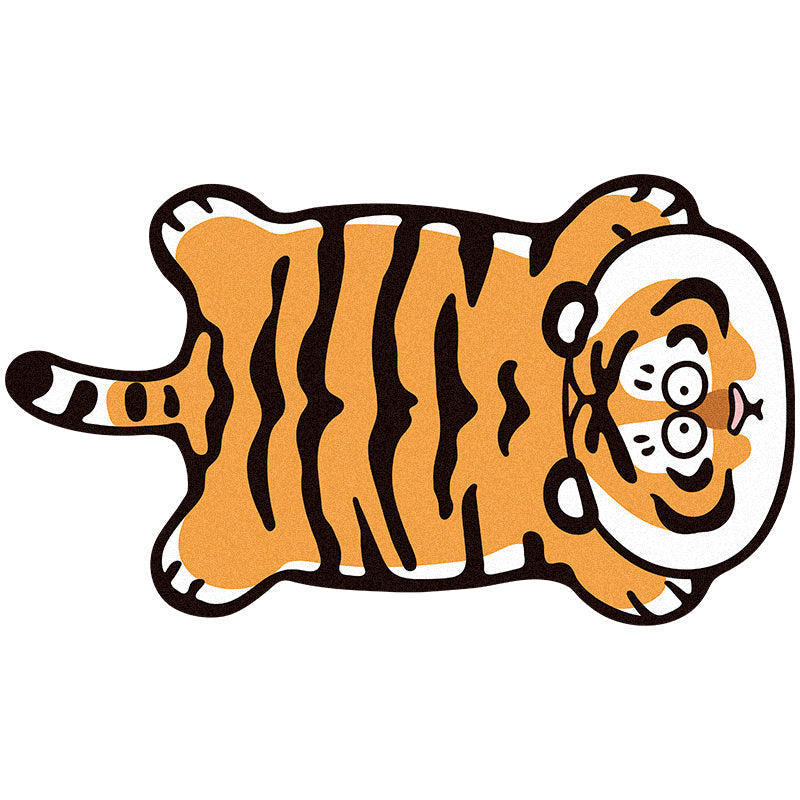 Cute Tiger Bath Mat