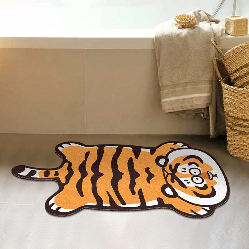Cute Tiger Bath Mat