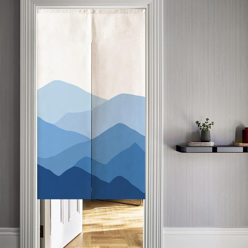 Blue Mountains Door Curtain