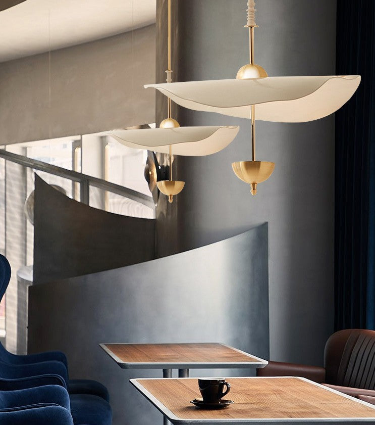 Double Biscuit Suspension Pendant Light