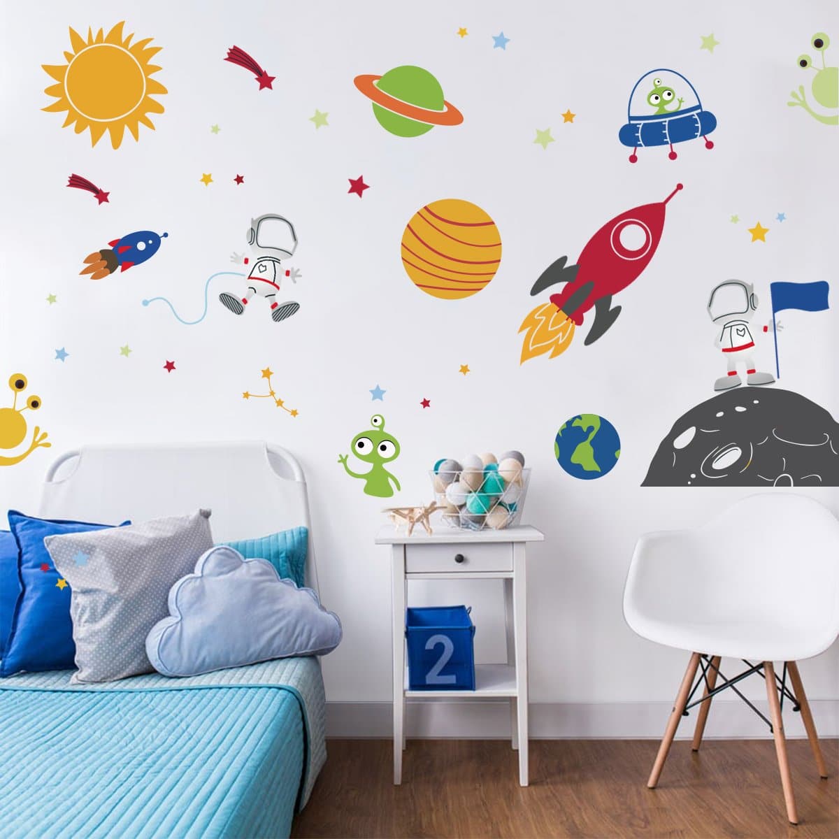 Outer Space Wall Decals