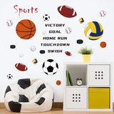 Sports Basketball Wall Decals