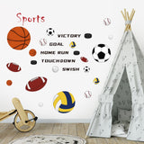 Sports Basketball Wall Decals