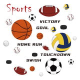 Sports Basketball Wall Decals