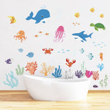 Sea Dolphin Fish Wall Decals