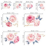 Pink Rose Wall Decals