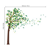 Green Tree Wall Decals