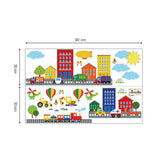 Construction Transportation Cars Wall Decals