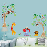 Animal Tree Wall Decals