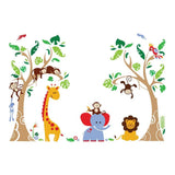 Animal Tree Wall Decals