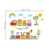 Animal Train Wall Decals