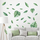 Green Leaves Wall Decals