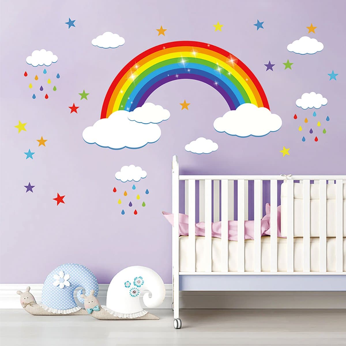 Colorful Rainbow Wall Decals