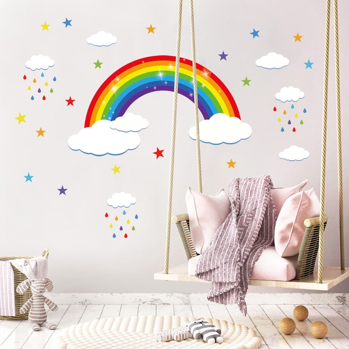 Colorful Rainbow Wall Decals