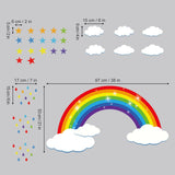 Colorful Rainbow Wall Decals