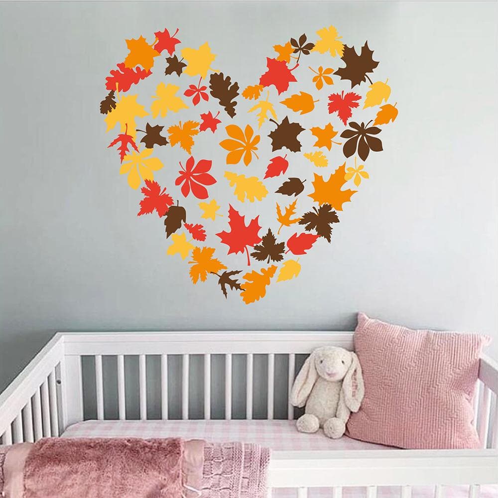 Maple Leaf Thanksgiving Wall Decals